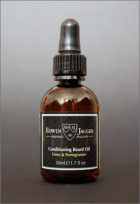 Edwin Jagger Limes & Pomergranates barzdos aliejus | vyriskumas.eu