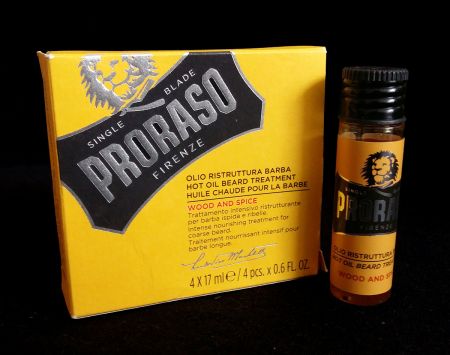 PRORASO karštas barzdos aliejus | vyriskumas.eu